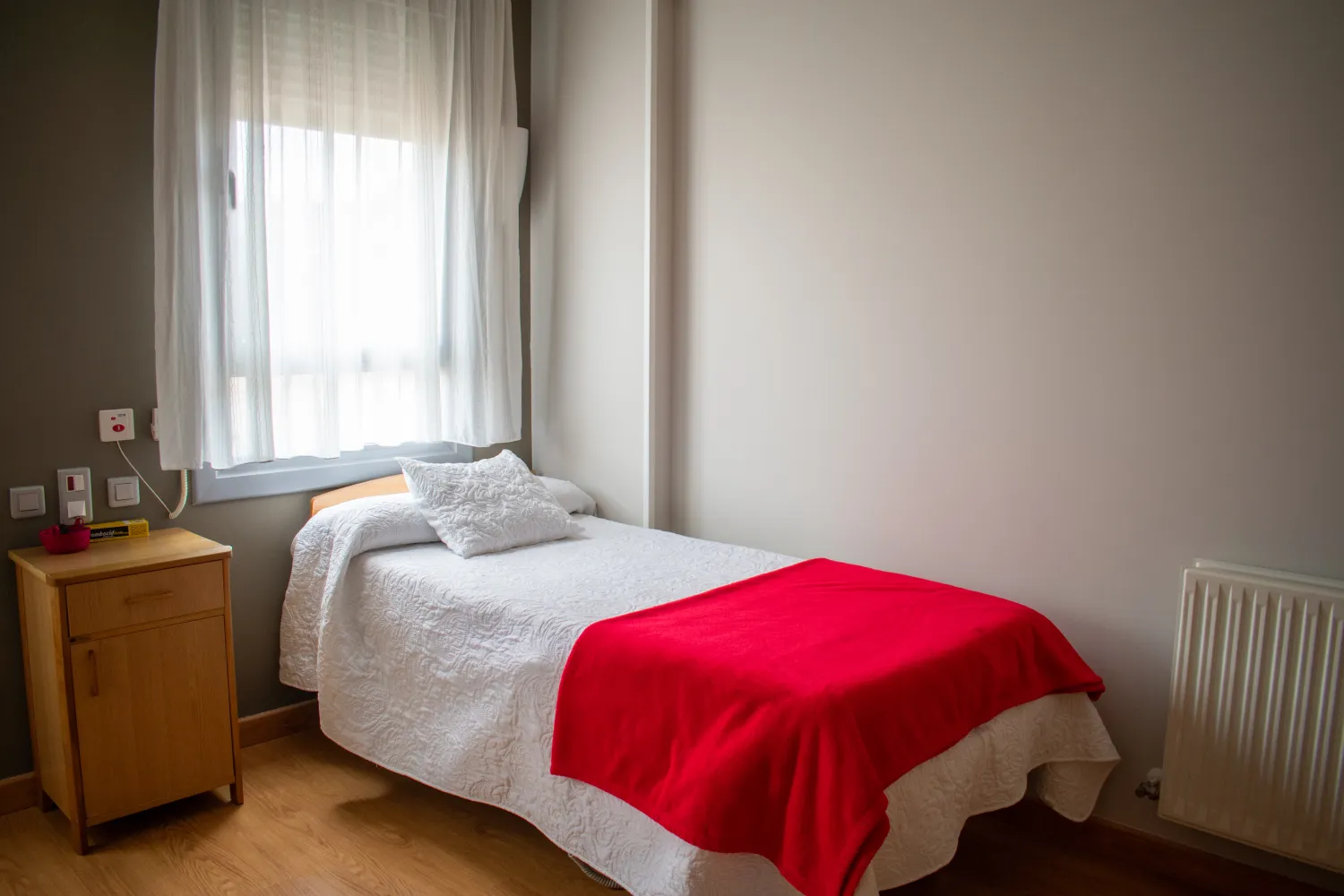 Dormitorio - Instalaciones Residencia Tagore en Vitoria-Gasteiz